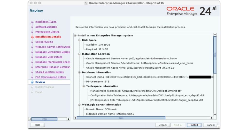 oracle enterprise manager 24ai 14