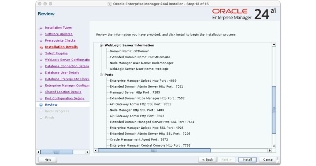 oracle enterprise manager 24ai 15